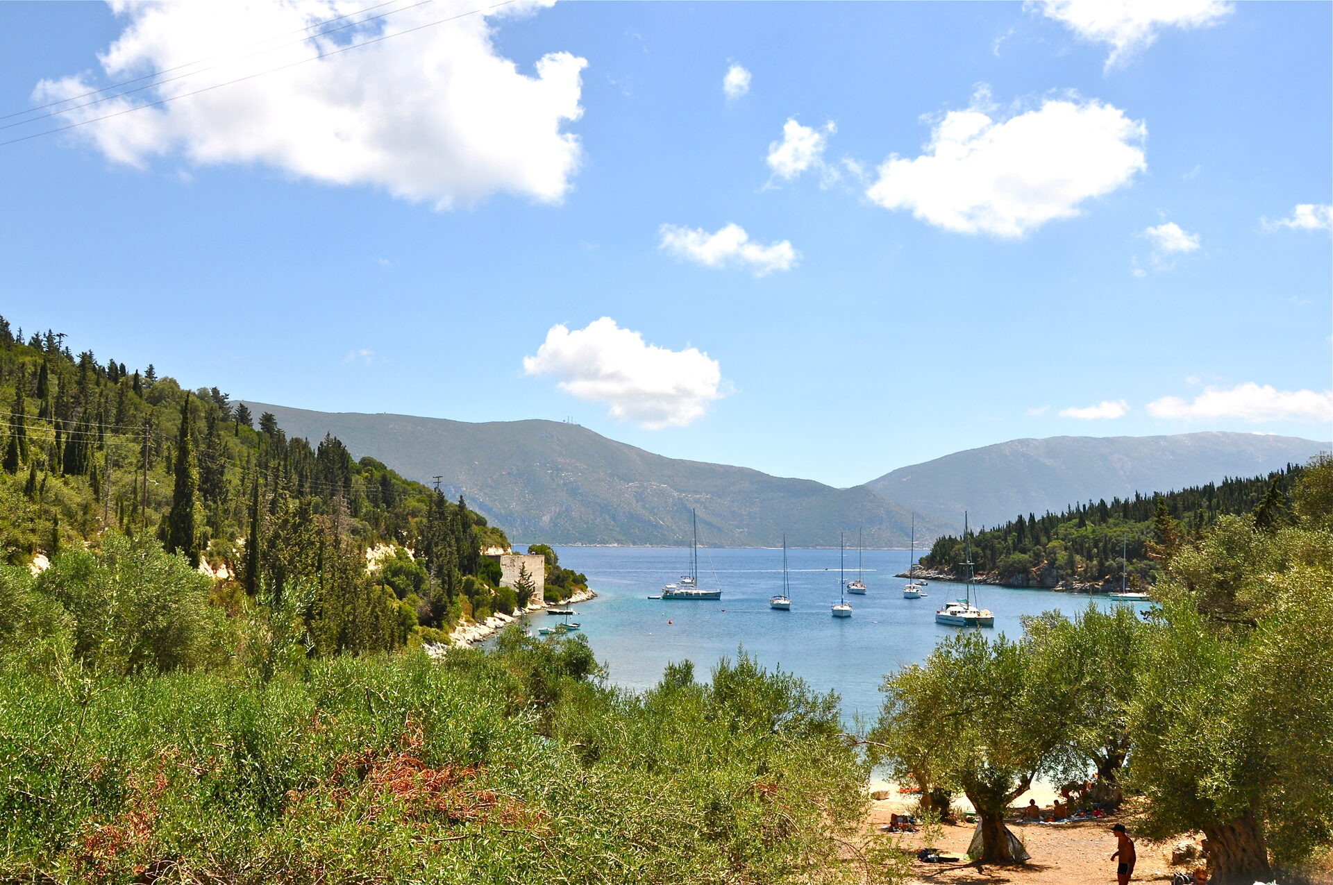 The sea channel between Kefalonia and Ithaca - Ionian Islands - Greece © HettieKEF / Wikimedia (CC BY-SA 4.0)
