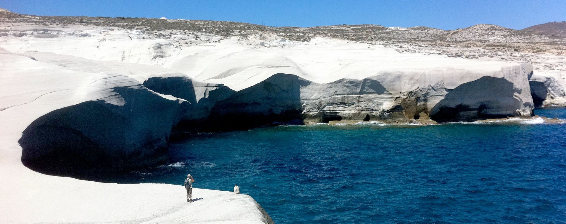 White cliffs of Sarakiniko - Milos - Cyclades - Greece