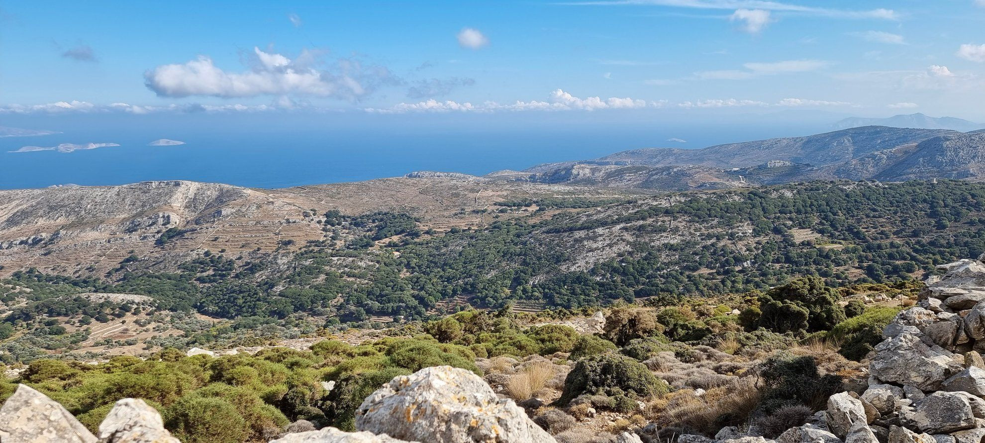 Coastal landscape of the Cyclades - Naxos - Greece