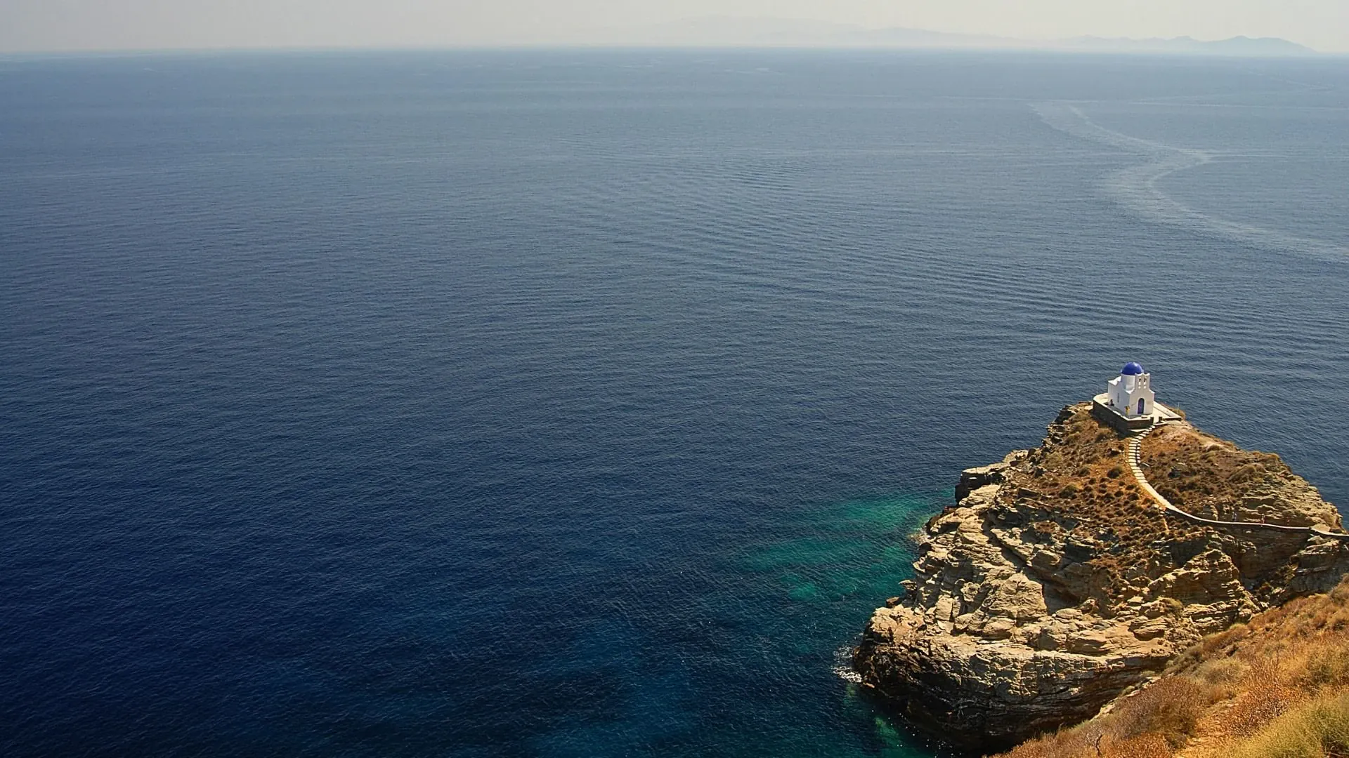 Paysage côtier de l'île de Sifnos - Cyclades - Grèce