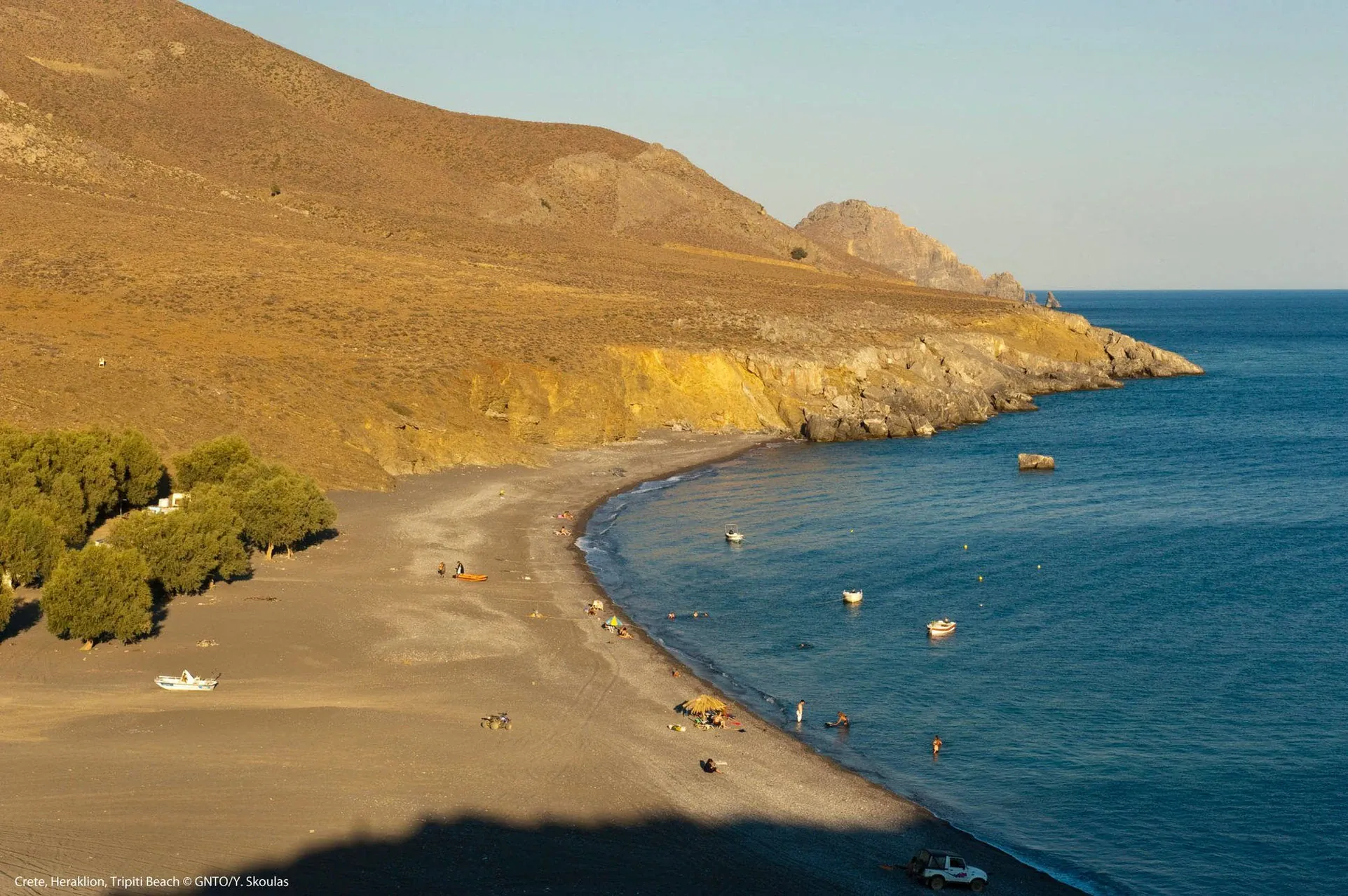 Crete Heraklion Tripitibeach 0469 Photo Y Skoulas - Crète - Grèce