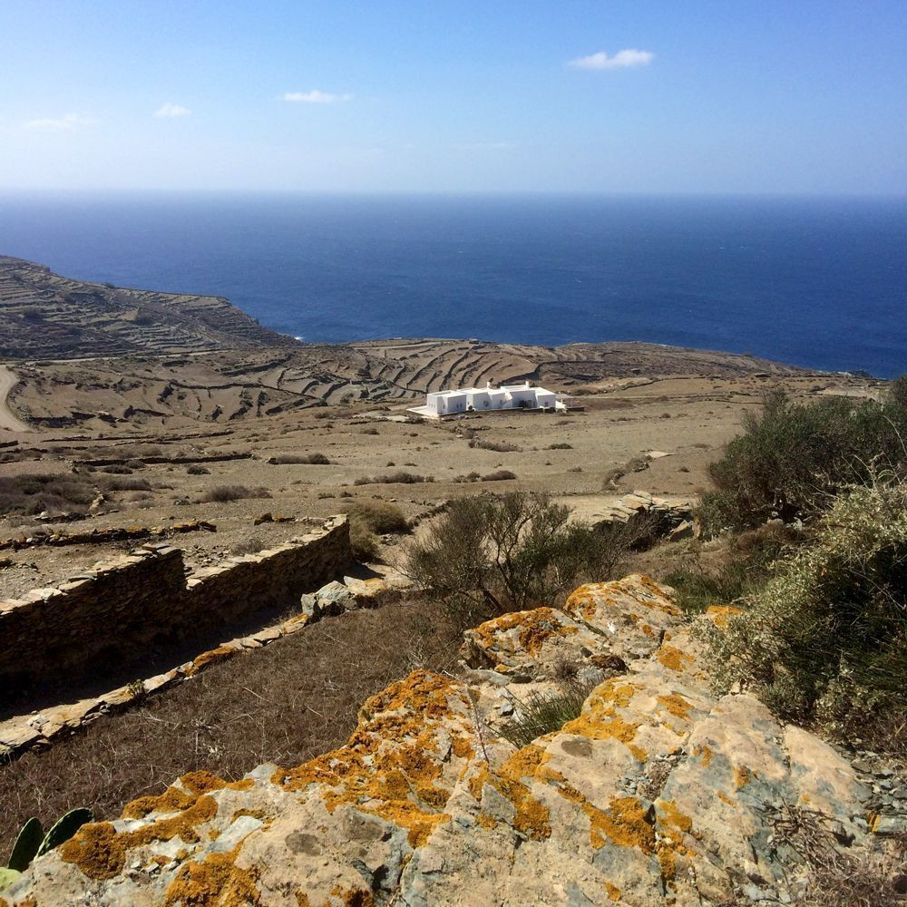 Cyclades landscape in autumn - Greece