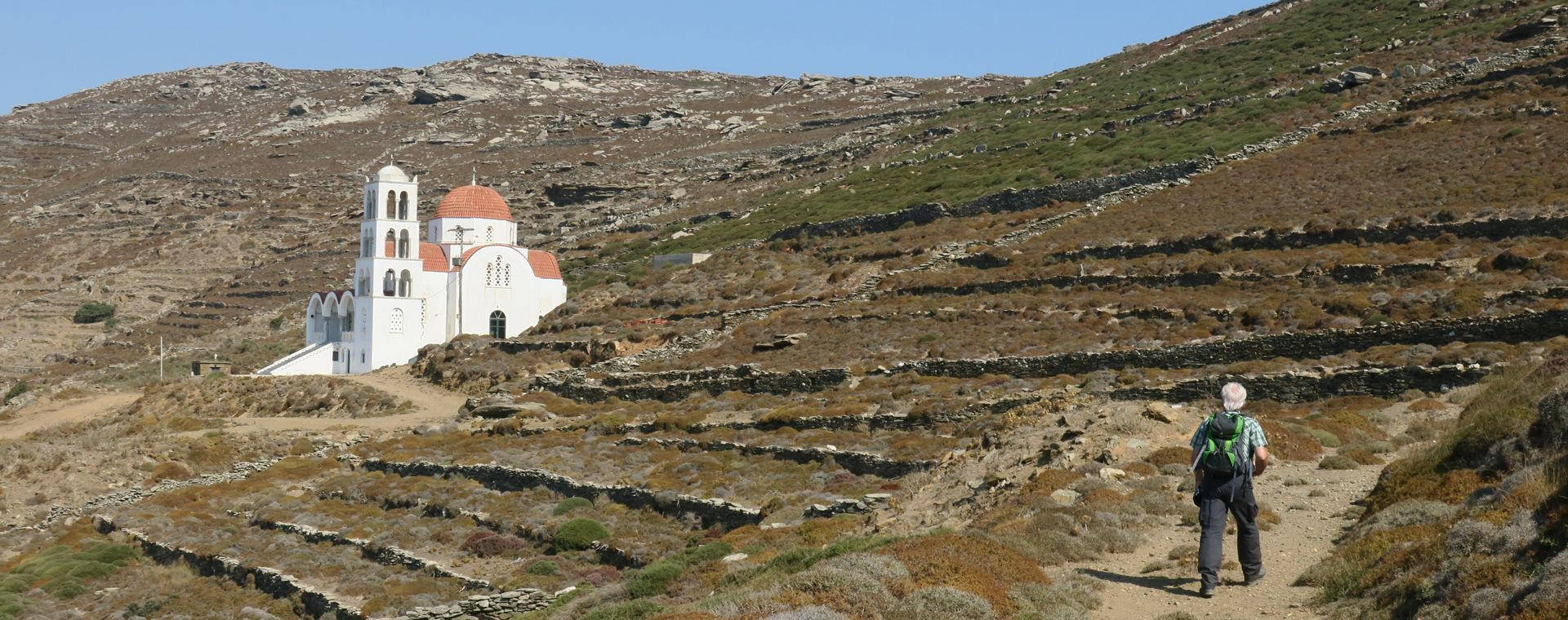Randonnee sur l'ile d'Ouessant - Bretagne - France