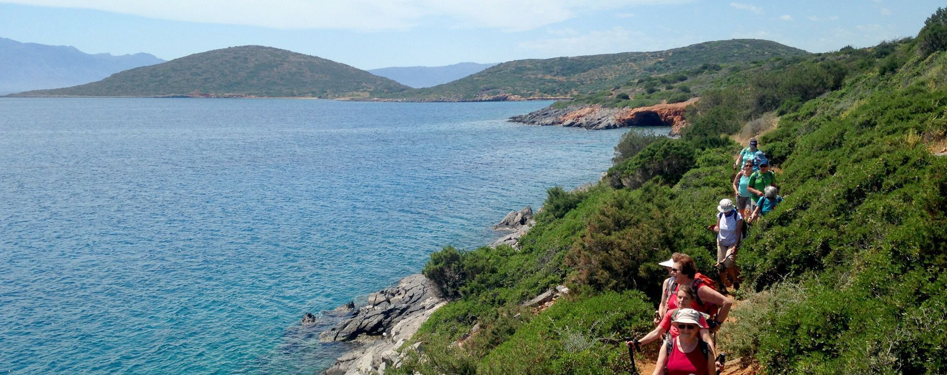 Hiking on the west coast of Corfu - Ionian Islands - Greece