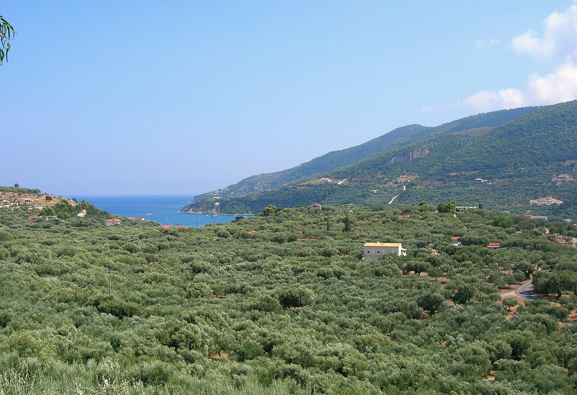 White cliffs and turquoise cove of Keri - Zakynthos, Ionian Islands - Greece © Jimzoun / Wikimedia (CC BY-SA 4.0)