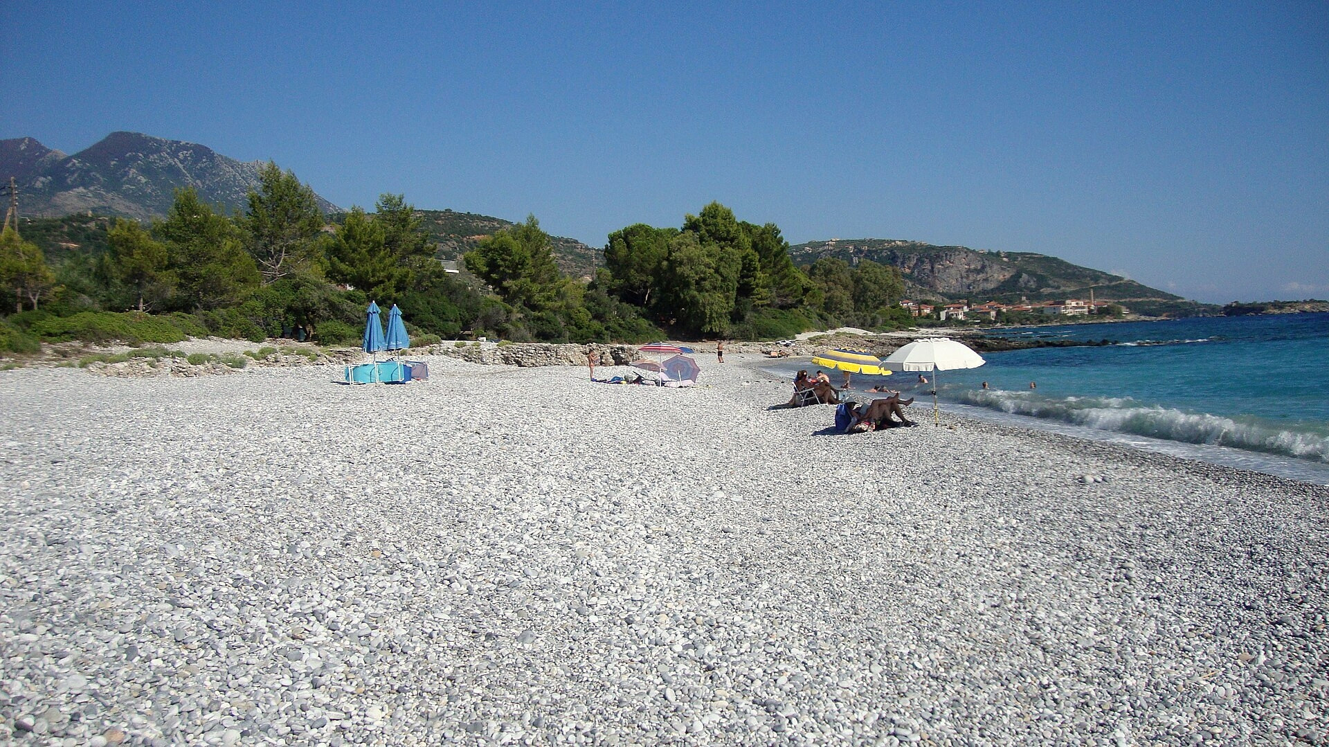 Pebble cove near Kardamyli - Mani, Peloponnese - Greece
