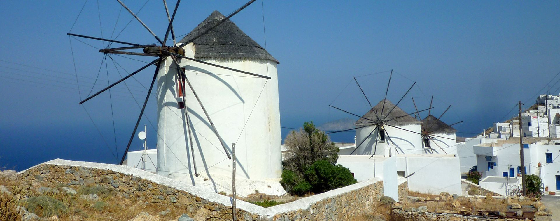 Moulins de la Chora - Serifos - Cyclades - Grèce