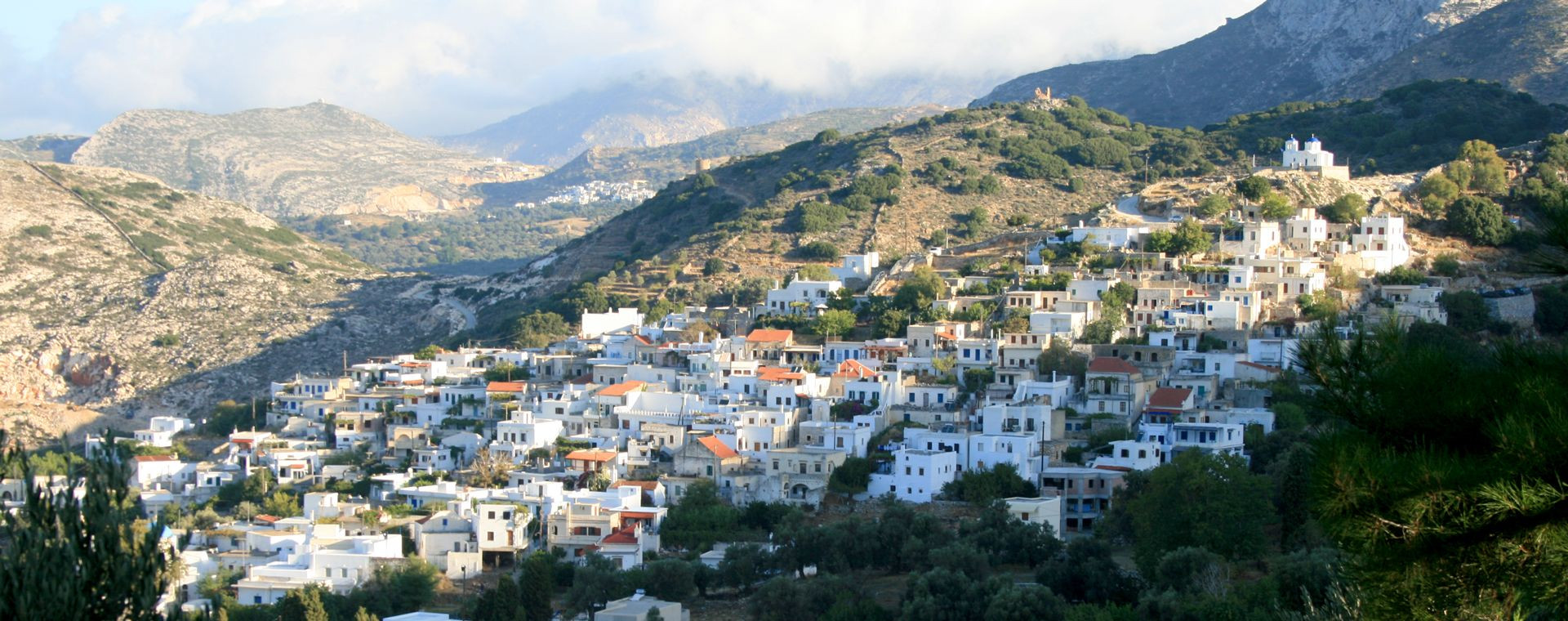 Hillside village of Filoti - Naxos - Cyclades, Greece