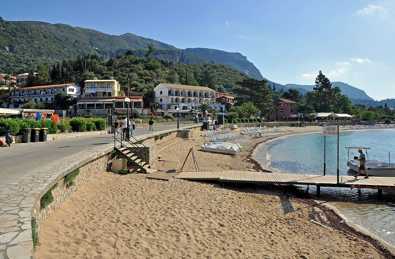 The green coast of Paleokastritsa - Corfu, Ionian Islands - Greece