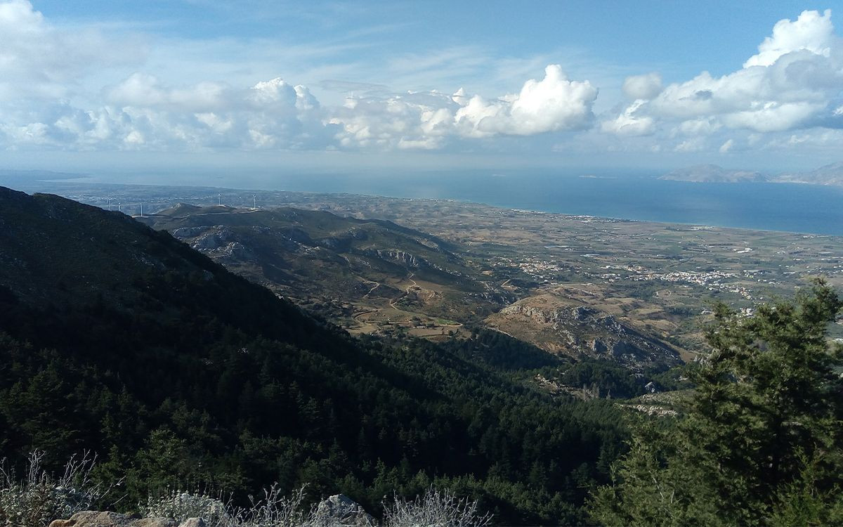 Panorama côtier depuis le mont Dikaios - Kos - Dodécanèse - Grèce