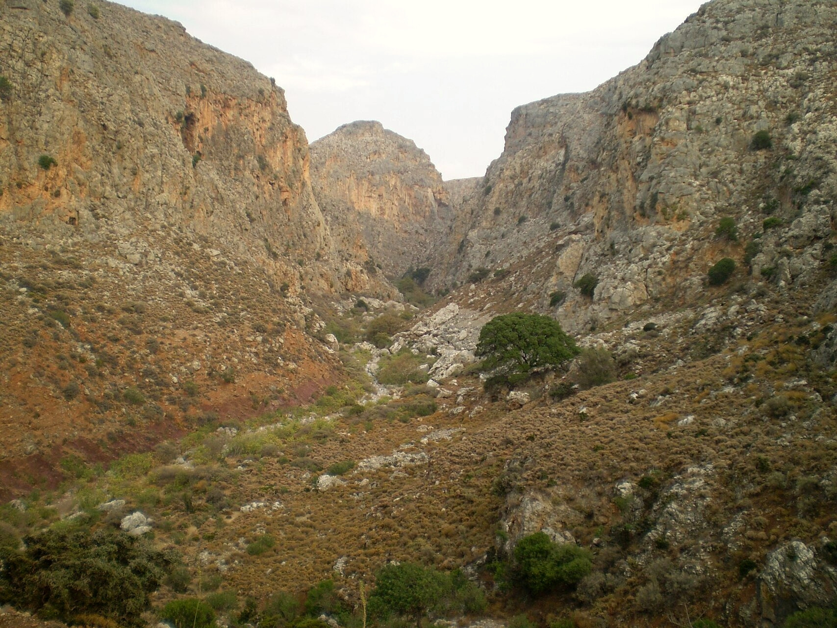 The Valley of the Dead, Zakros gorge in eastern Crete - Greece
